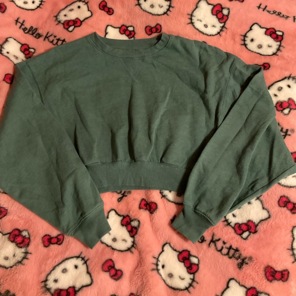 Aeropostale cropped crewneck